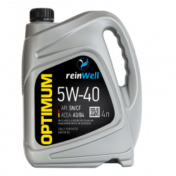 ReinWell Моторное масло 5W-40 А3/В4 (4л)